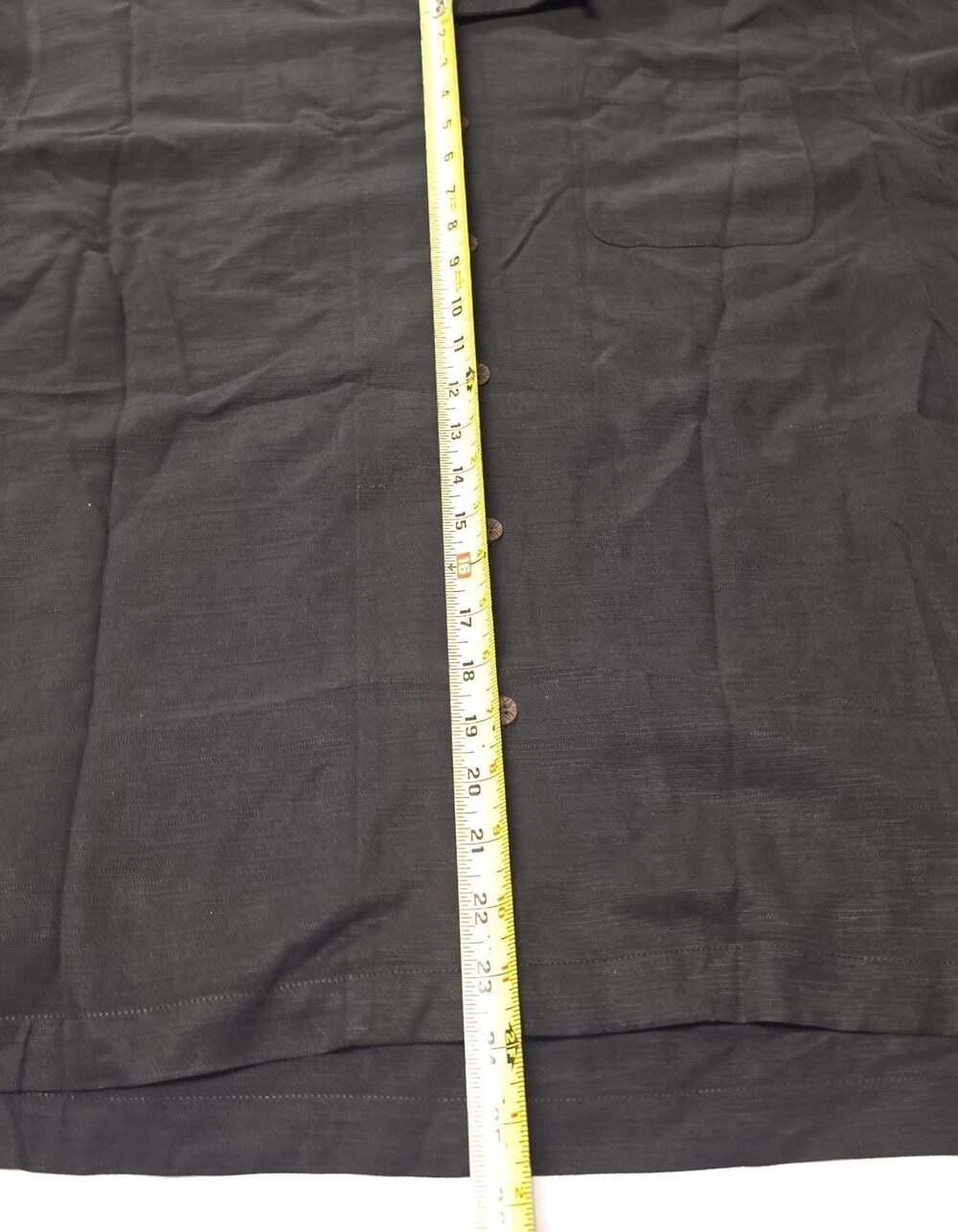 Tommy Bahama Men's Black 'Wine a Little' embroidered shirt large - Picture 6 of 10